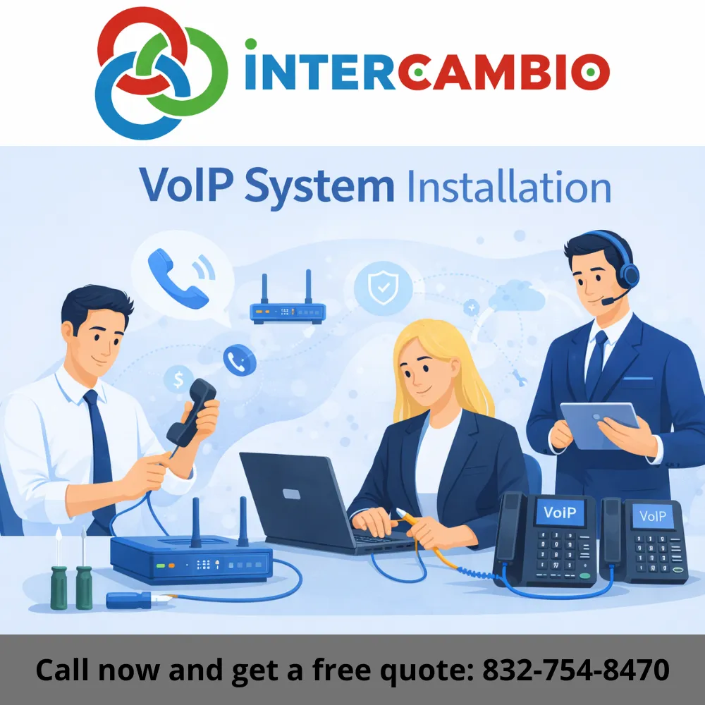 Business VolP phone System Installation