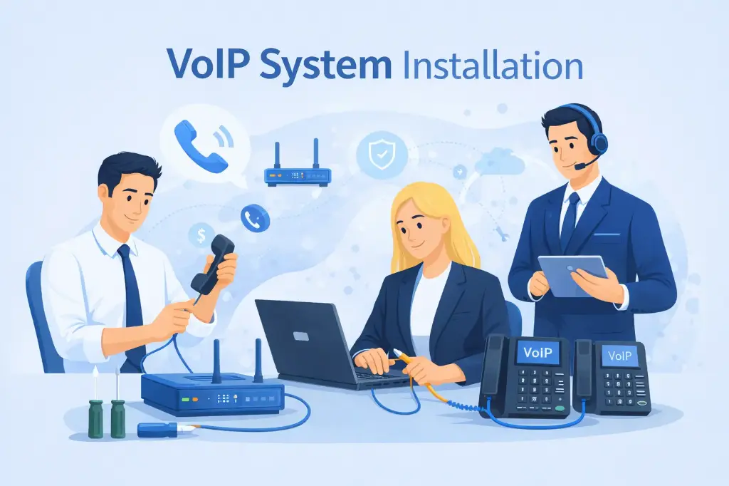 VolP phone System Installation: Business 