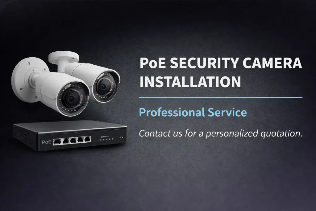  PoE Camera System Installation