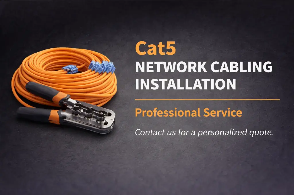 Cat5 Network Cabling Installation 