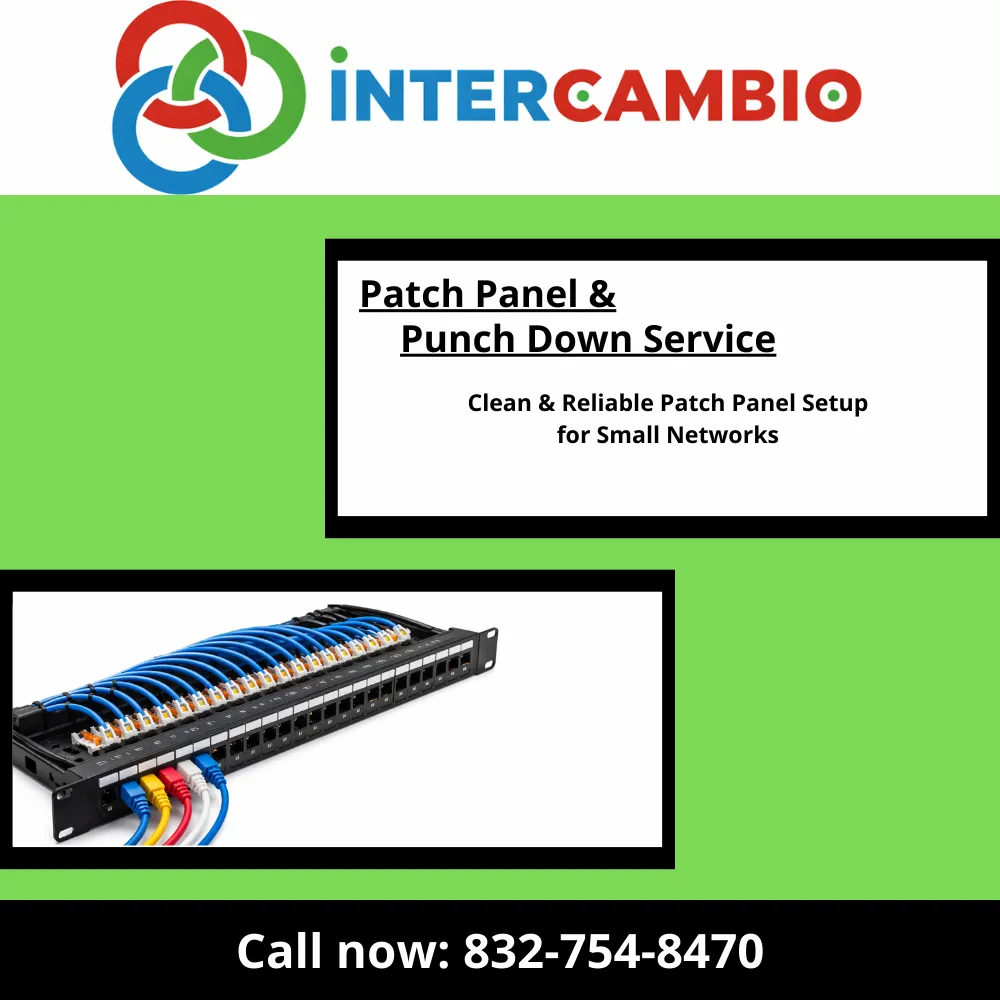 Basic Patch Panel & Punch Down Service