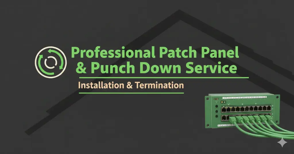 Patch Panel & Punch Down Service (Basic Service) 