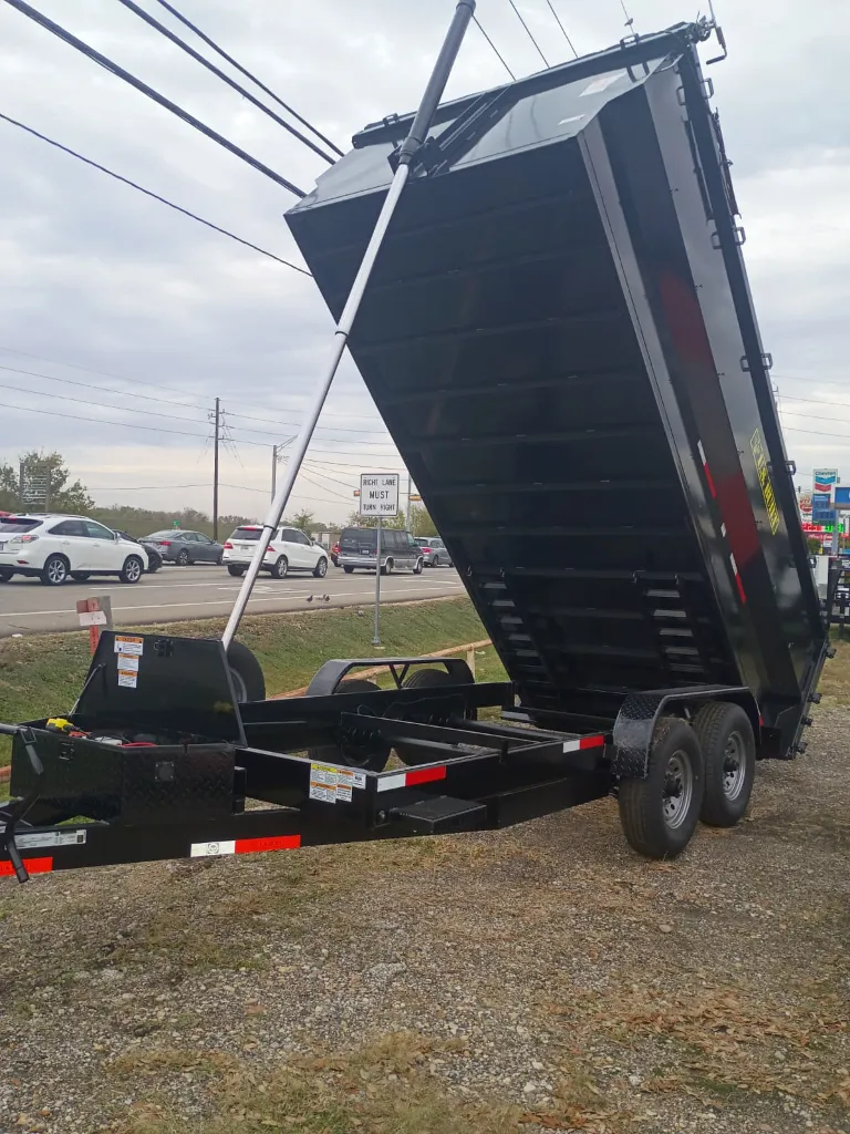 Dump Trailer 16 ft for rent