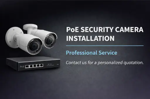  PoE Camera System Installation